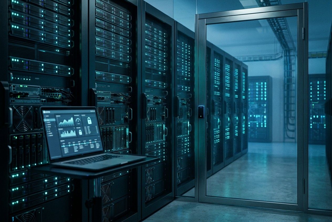 Access management in a secure server room